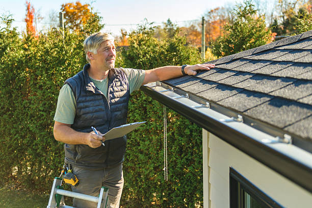 Professional Roofing technician working in Oakland Gardens, NY